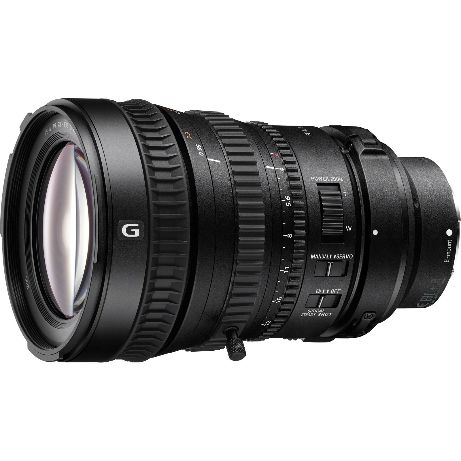 Sony FE PZ 28-135mm f/4 G OSS Cinema lens Allround objektiv za E-Mount 28-135 F4.0 4.0 f/4,0 SEL-P28135G SELP28135G (SELP28135G.SYX)