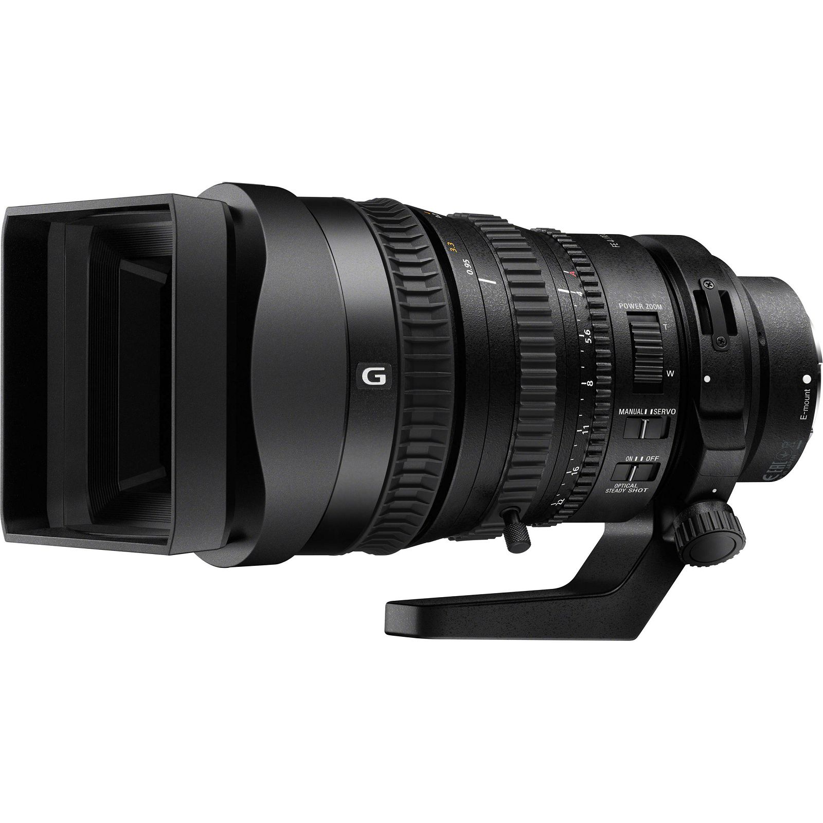 Sony FE PZ 28-135mm f/4 G OSS Cinema lens Allround objektiv za E-Mount 28-135 F4.0 4.0 f/4,0 SEL-P28135G SELP28135G (SELP28135G.SYX)