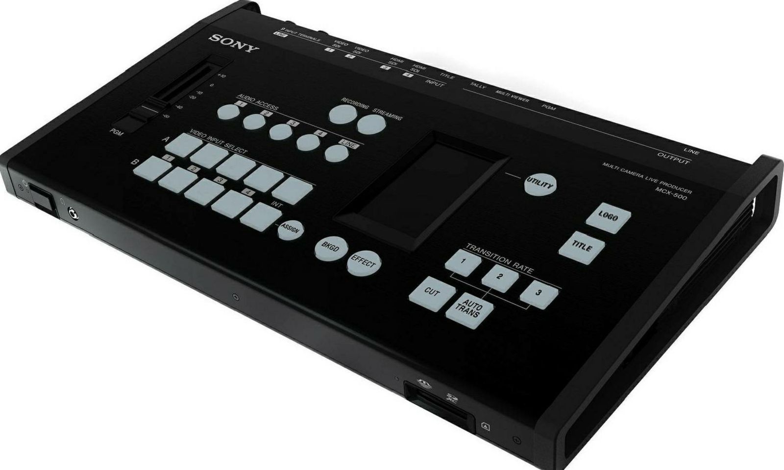 Sony MCX-500 video mikser 4-Input Global Production Streaming Recording Switcher