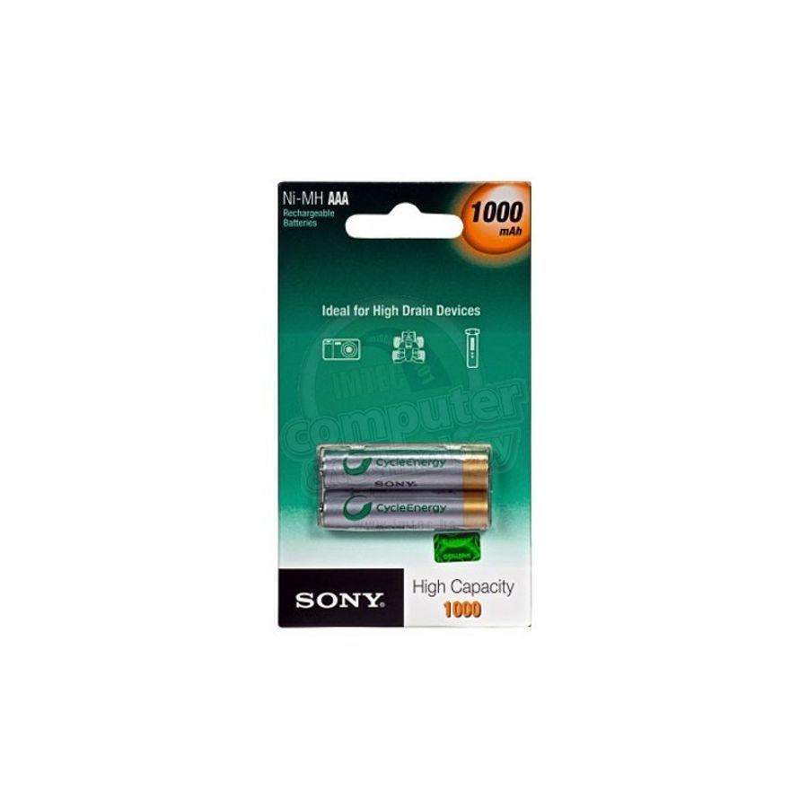 Sony punjive AAA baterije 1000mAh,2kom,b