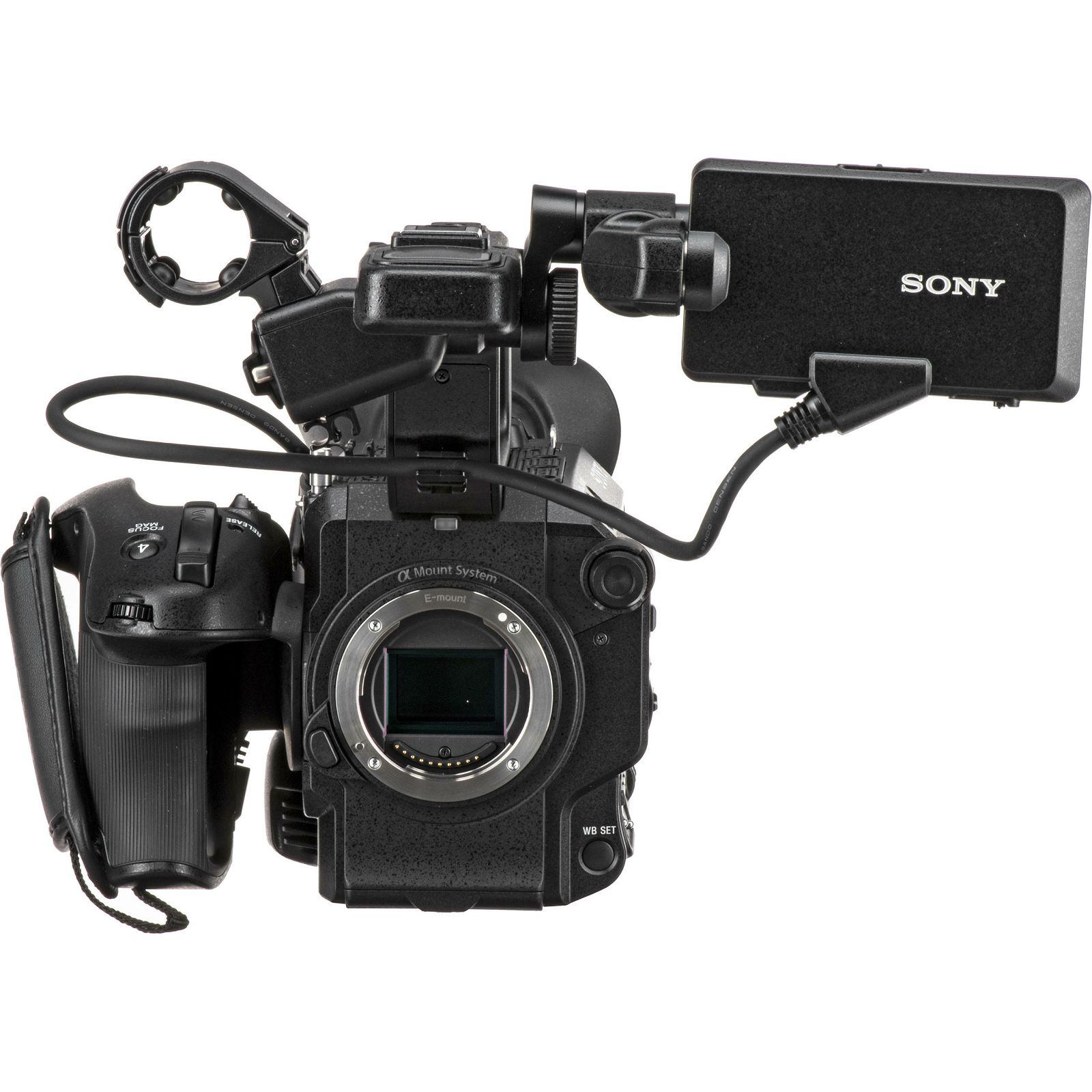 Sony PXW-FS5 Mark II + E PZ 18-105 f/4 G OSS KIT 4K Handheld kamkorder Camcorder PXW-FS5M2K with 18-105mm E-Mount Lens