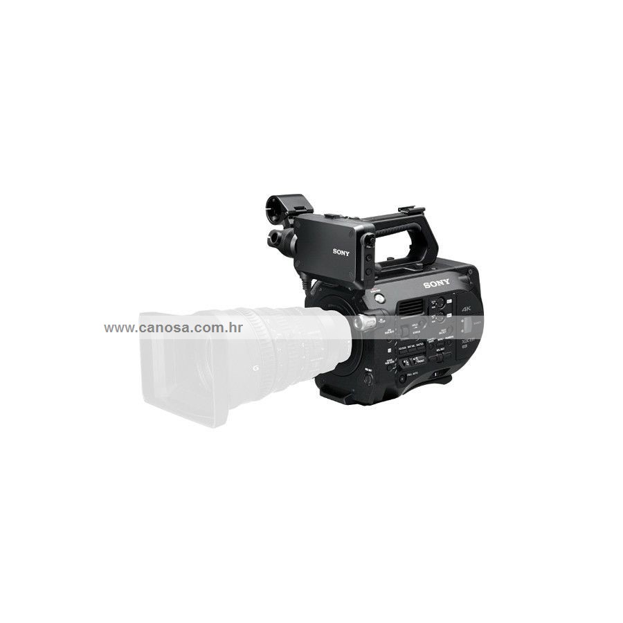 Sony PXW-FS7 (Body Only) 4K XDCAM Super 35mm Exmor CMOS sensor XDCAM camera with Mount lens system, 4K/2