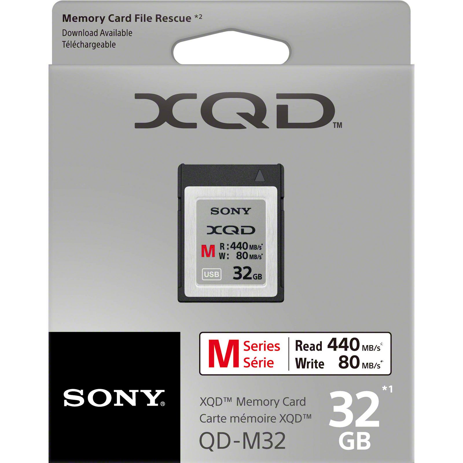 Sony XQD 32GB 440 MB/s 2933x M Series Memory Card QDM32 memorijska kartica