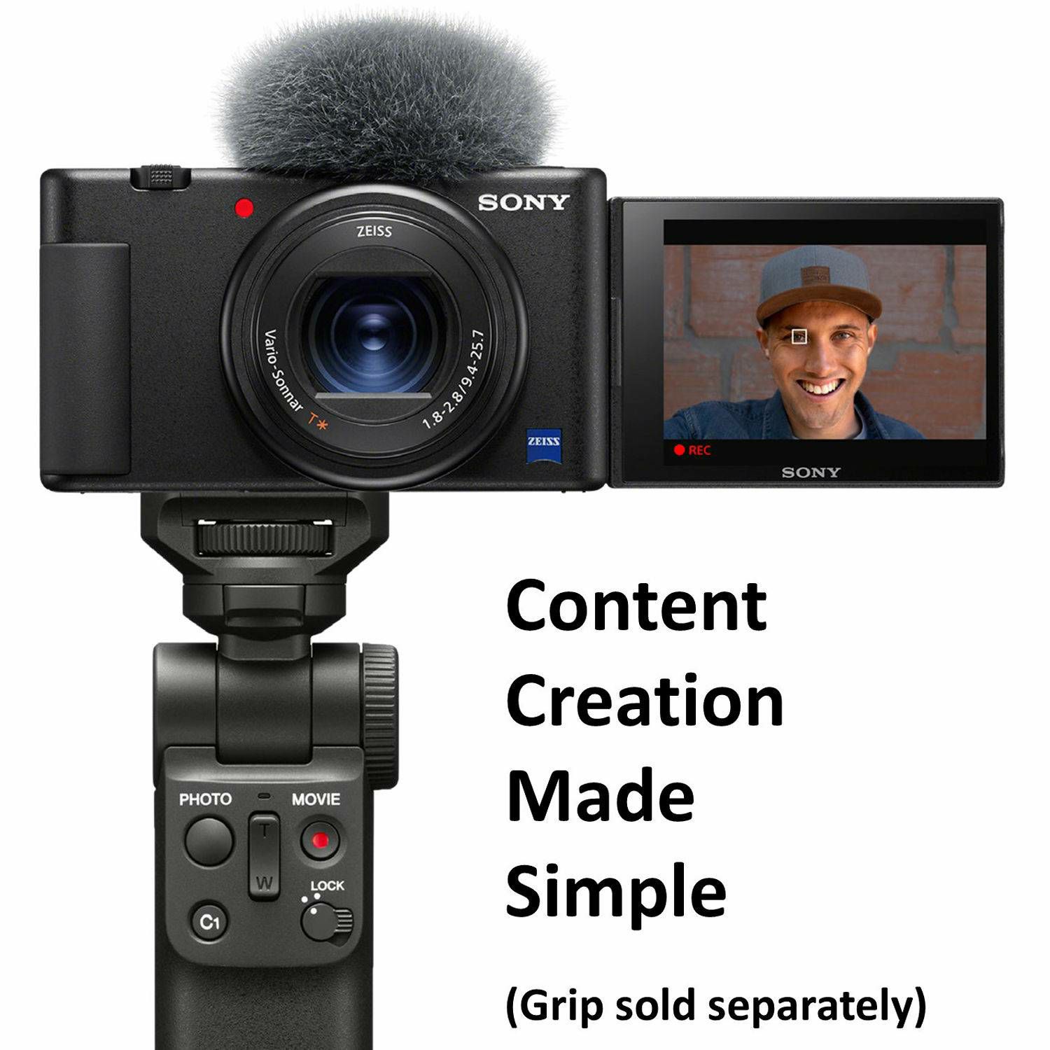 Sony ZV-1 Vlog digitalni fotoaparat ZV1BDI (ZV1BDI.EU)