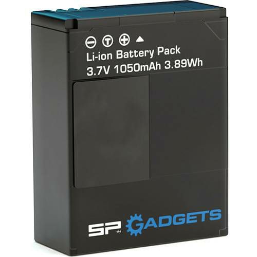 SP Gadgets 2X Battery H4 1050mAh 3.89Wh 3.7V za GoPro HEO3, HERO3+ i POV Light, Powerbar Duo (53044)