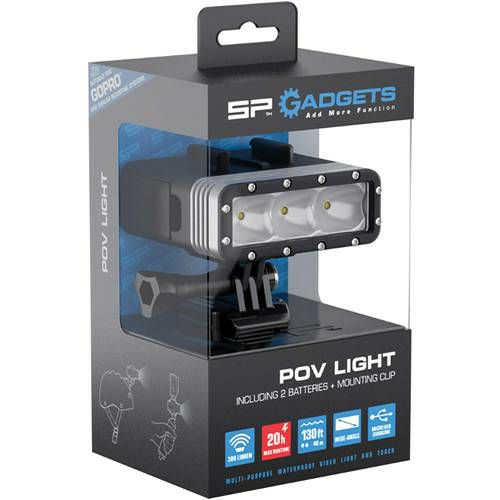 SP Gadgets SP POV Light 2.0 vodootporno LED video svijetlo za akcijske kamere (53046)