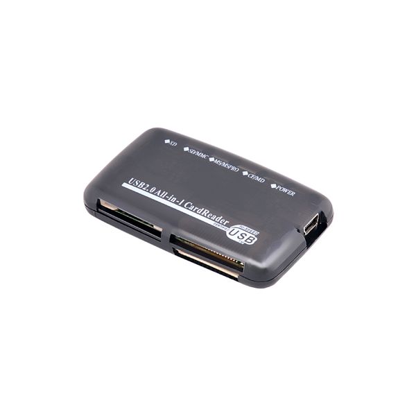 Spire ext. card reader USB2.0,crni