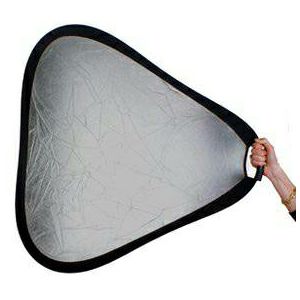 StudioKing dosvjetljivač 2u1 CRGGS60 60cm Grip Reflector Gold Silver zlatni srebreni