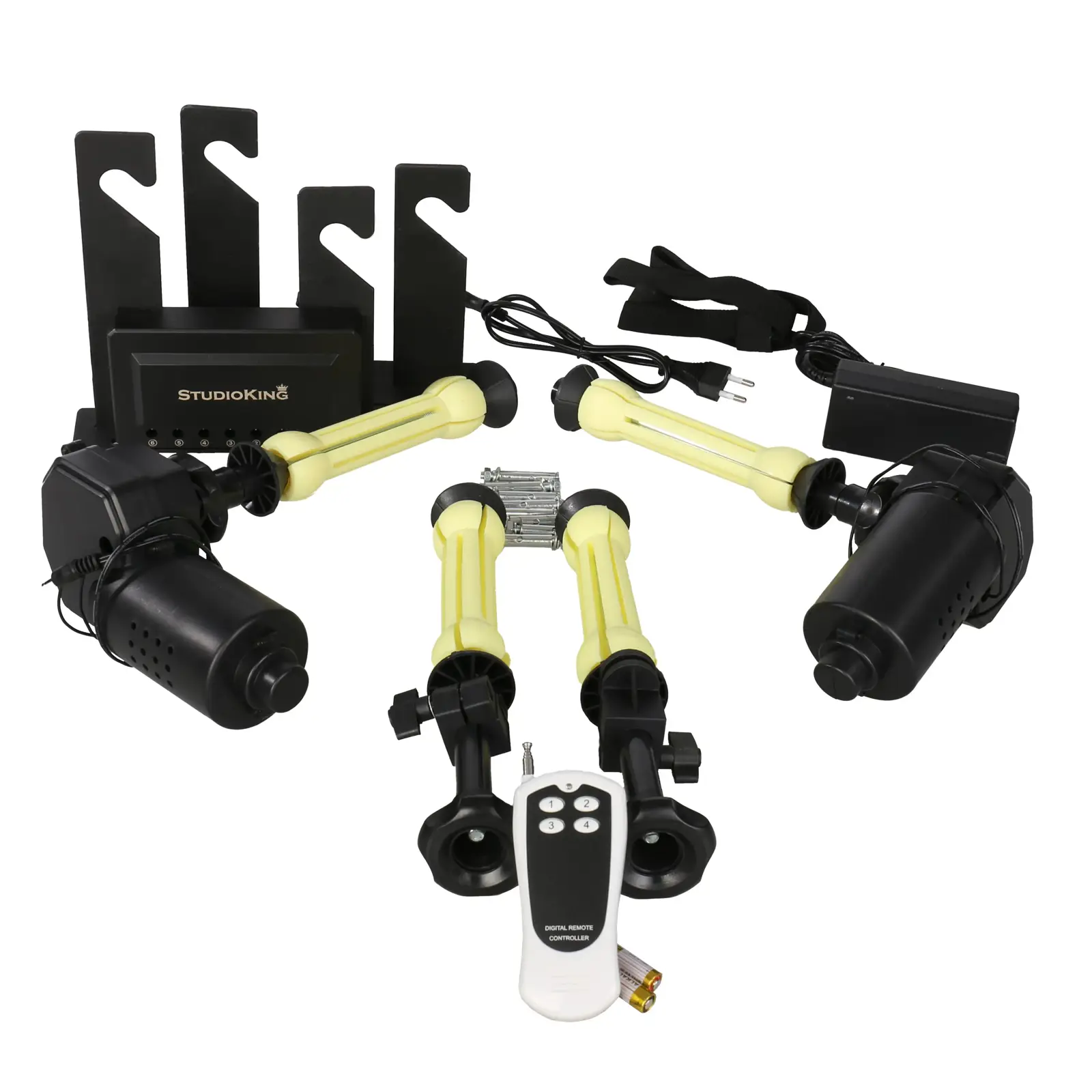 StudioKing držač pozadine električni motorizirani sistem za 2 role B-2WE Background System Electric rolls