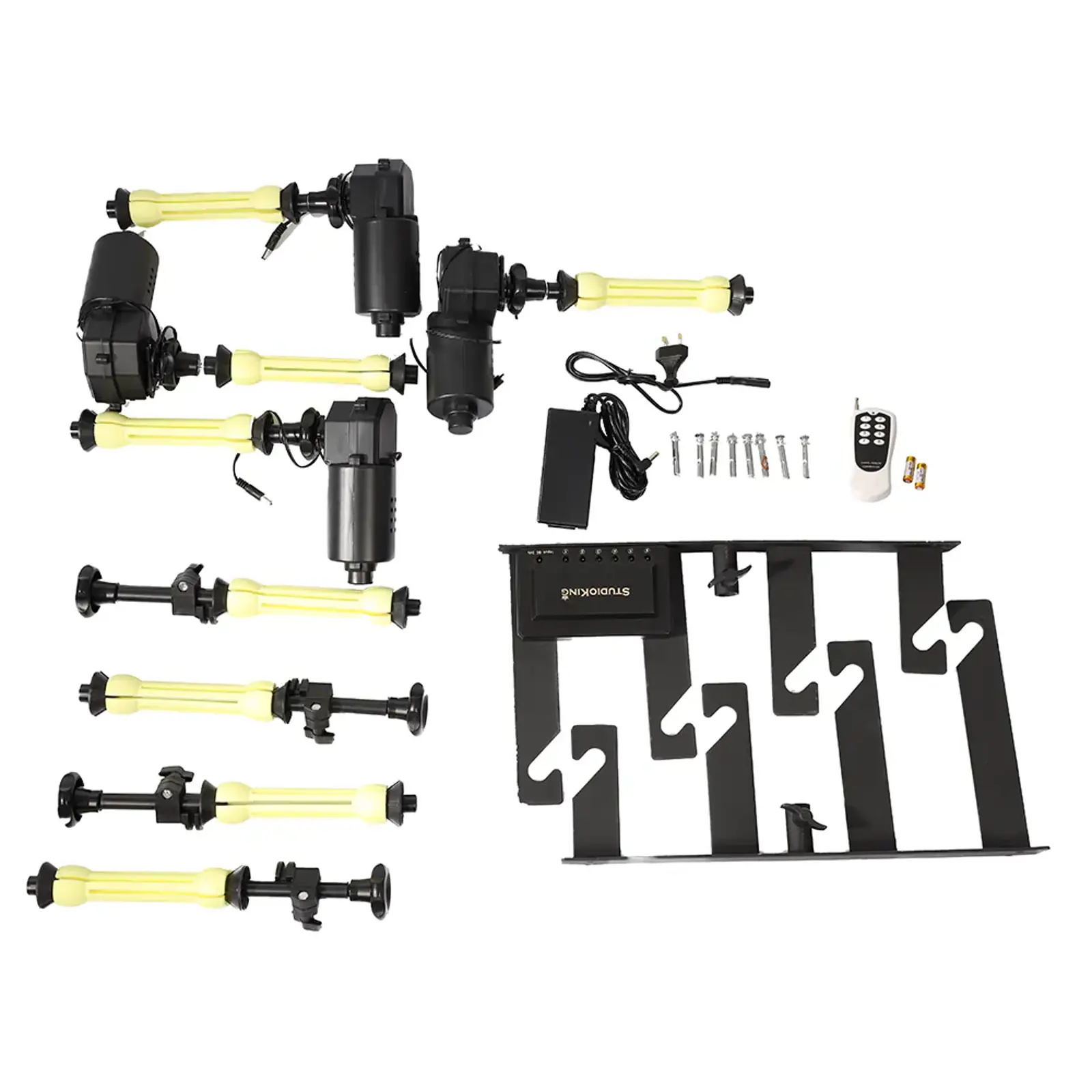 StudioKing držač pozadine električni motorizirani sistem za 4 role B-4WE Background System Electric for 4 rolls