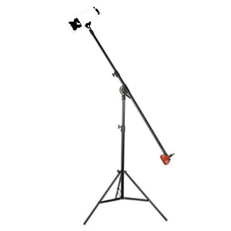 StudioKing Professional Light Boom Arm + Light Stand + Counterweight BM2350A 86-180cm 5kg aluminijski studijski stalak s produljenom rukom kranom za bljeskalice i utegom za protutežu