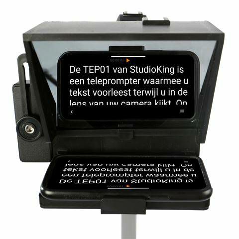 StudioKing Teleprompter Autocue TEP01 for Smartphones