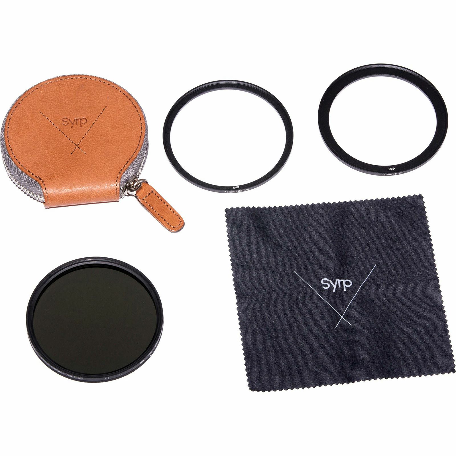 Syrp Variable ND Filter kit Large 82mm Neutral Density + 72mmi 77mm Step down rings (0002-0008)