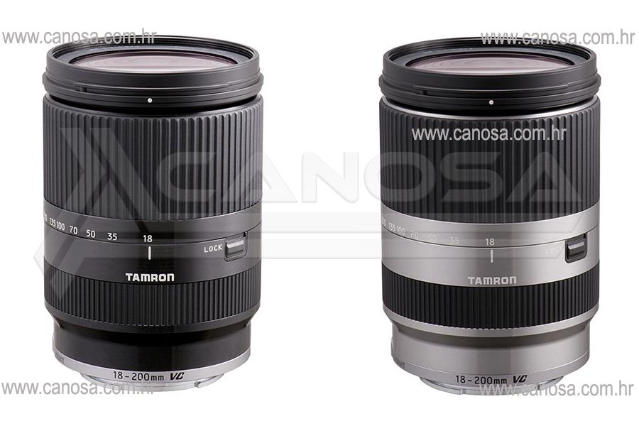 Tamron AF 18-200mm f/3.5-6.3 Di III VC Black allround objektiv za Sony E-mount (B011B)