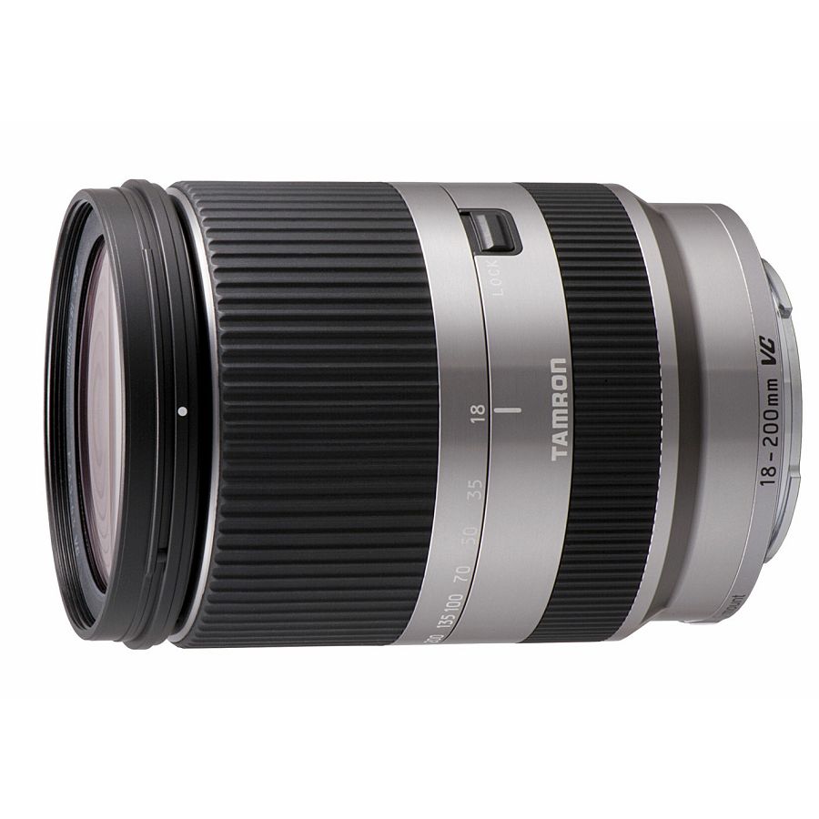 Tamron AF 18-200mm f/3.5-6.3 Di III VC Silver allround objektiv za Sony E-mount (B011S)