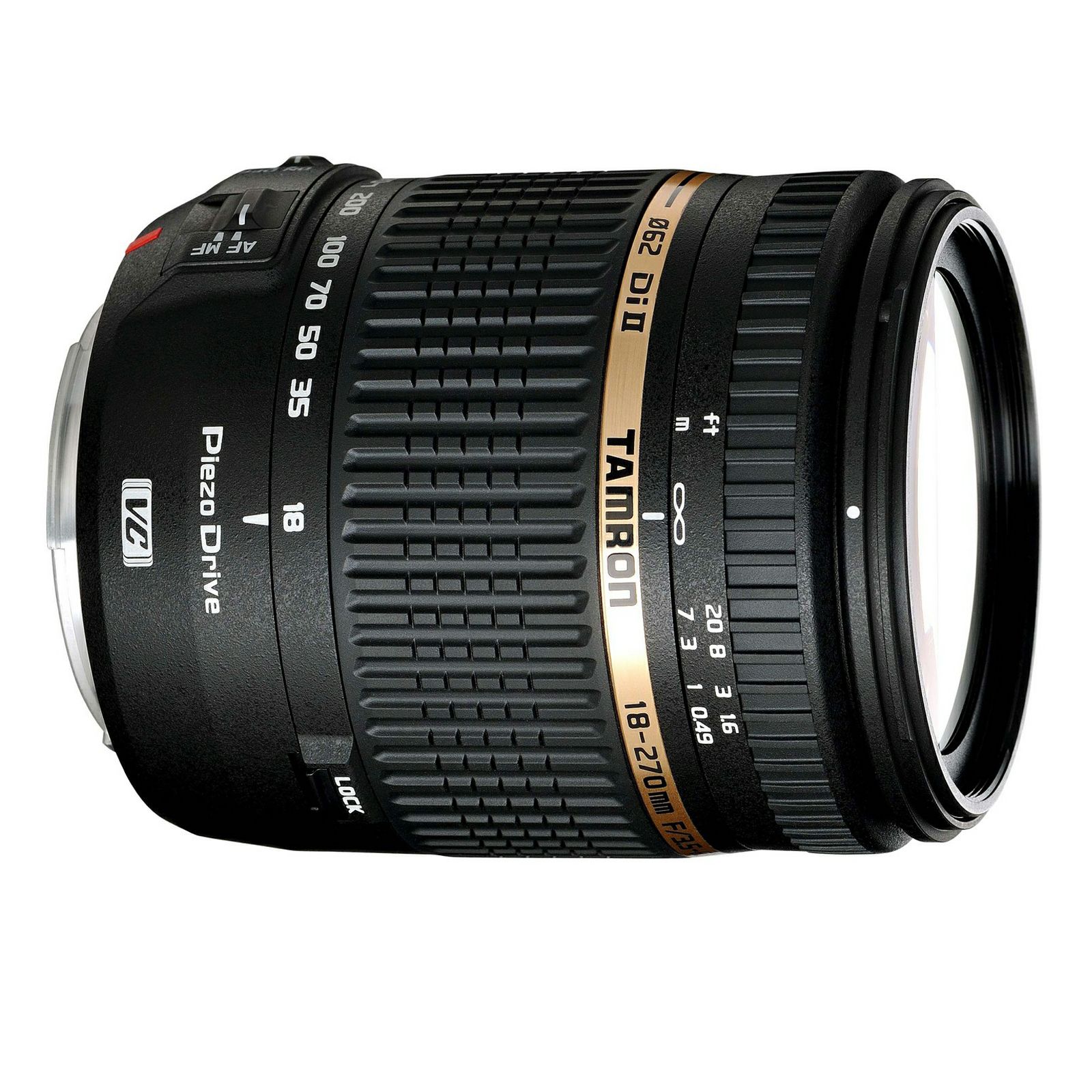 Tamron AF 18-270mm f/3,5-6,3 Di II VC PZD allround objektiv za Nikon DX with built-in motor (B008N)