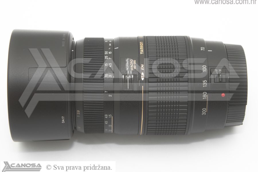 Tamron AF 70-300mm f/4-5.6 LD Di 1:2 Macro telefoto objektiv za Canon EF (A17E)