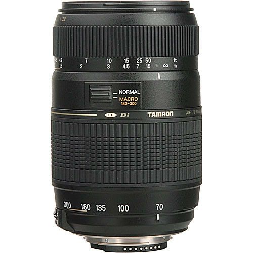 Tamron AF 70-300mm f/4-5.6 LD Di 1:2 Macro telefoto objektiv za Nikon FX with built-in motor (A17NII)