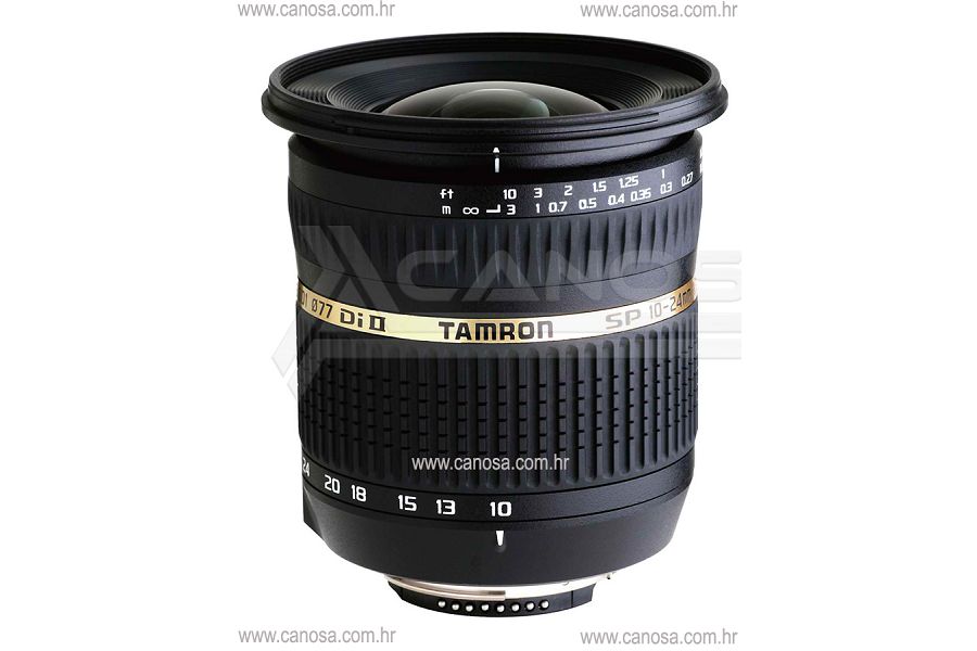 Tamron AF SP 10-24mm f/3.5-4.5 Di II LD Asperichal Macro ultra širokokutni objektiv za Nikon DX (B001NII)