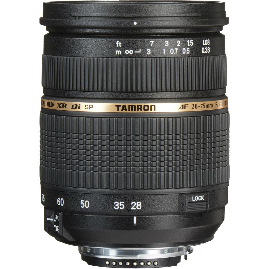 Tamron AF SP 28-75mm f/2.8 Di XR LD Aspherical [IF] Macro objektiv za Nikon with built-in motor (A09NII)