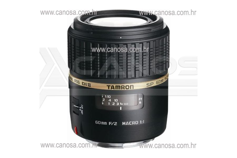 Tamron AF SP 60mm f/2.0 Di II LD (IF) Macro 1:1 objektiv za Nikon DX with built-in motor (G005NII)