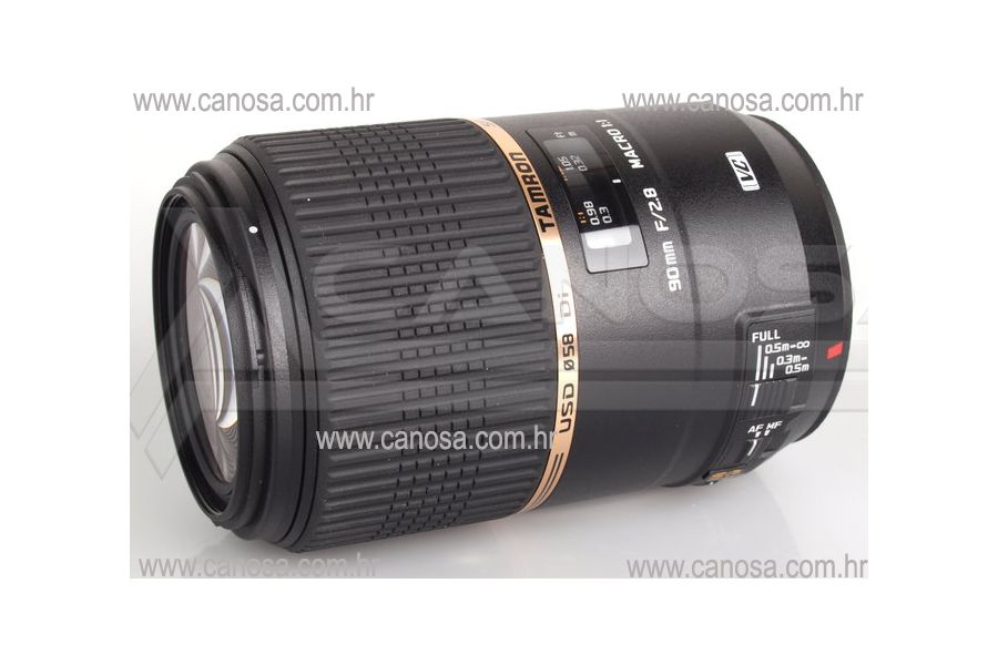 Tamron AF SP 90mm f/2.8 Di VC USD Macro 1:1 objektiv za Canon EF (F004E)