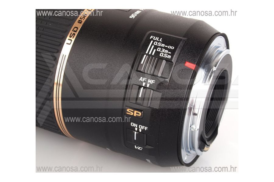 Tamron AF SP 90mm f/2.8 Di VC USD Macro 1:1 objektiv za Canon EF (F004E)