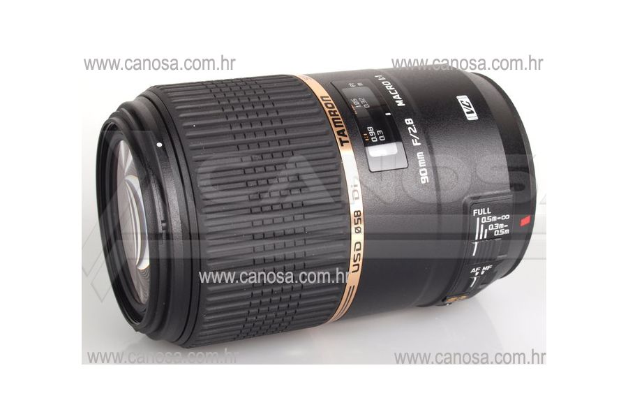 Tamron AF SP 90mm f/2.8 Di VC USD Macro 1:1 objektiv za Nikon FX (F004N)
