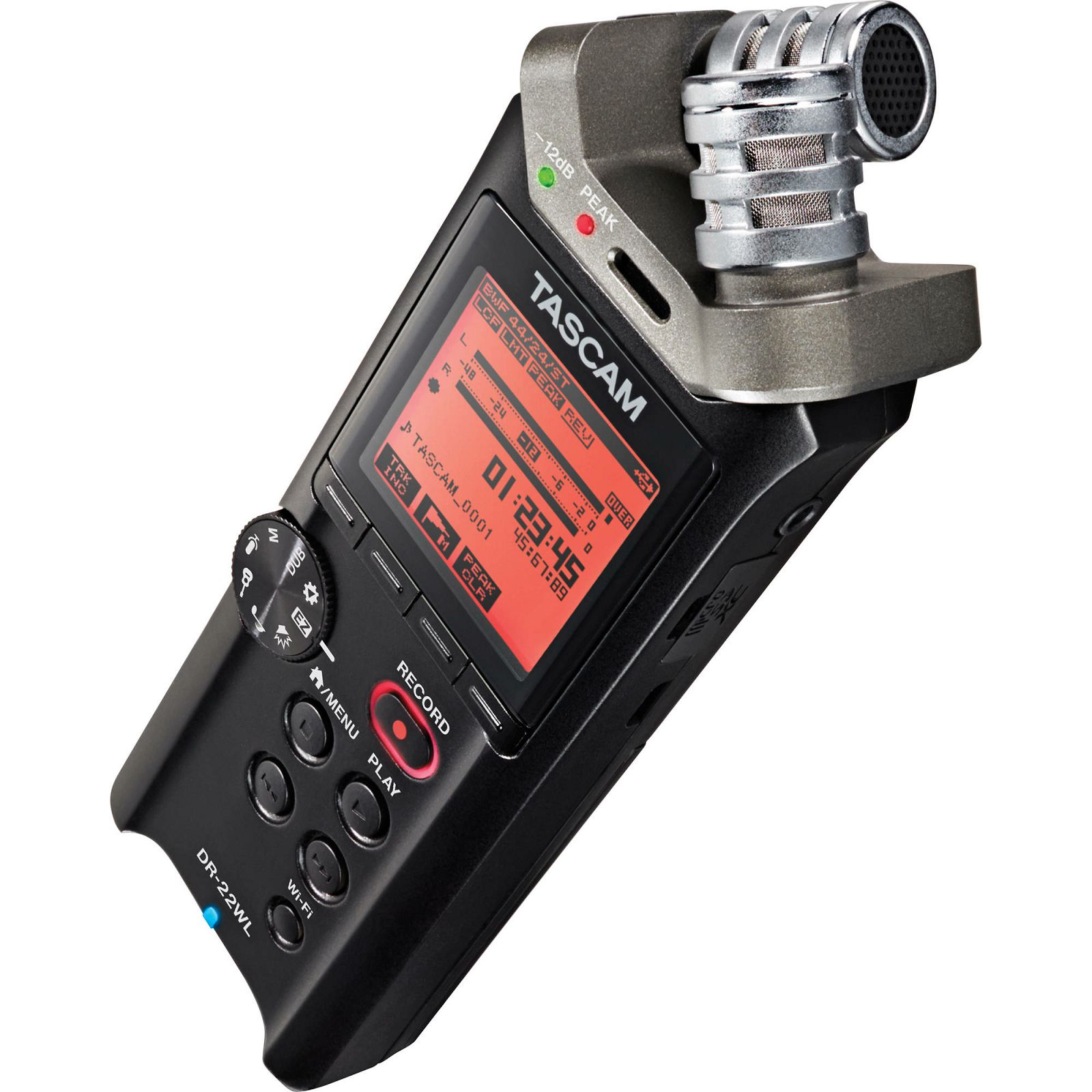 Tascam DR-22WL Portable Handheld Recorder with Wi-Fi functionality stereo prijenosni snimač zvuka