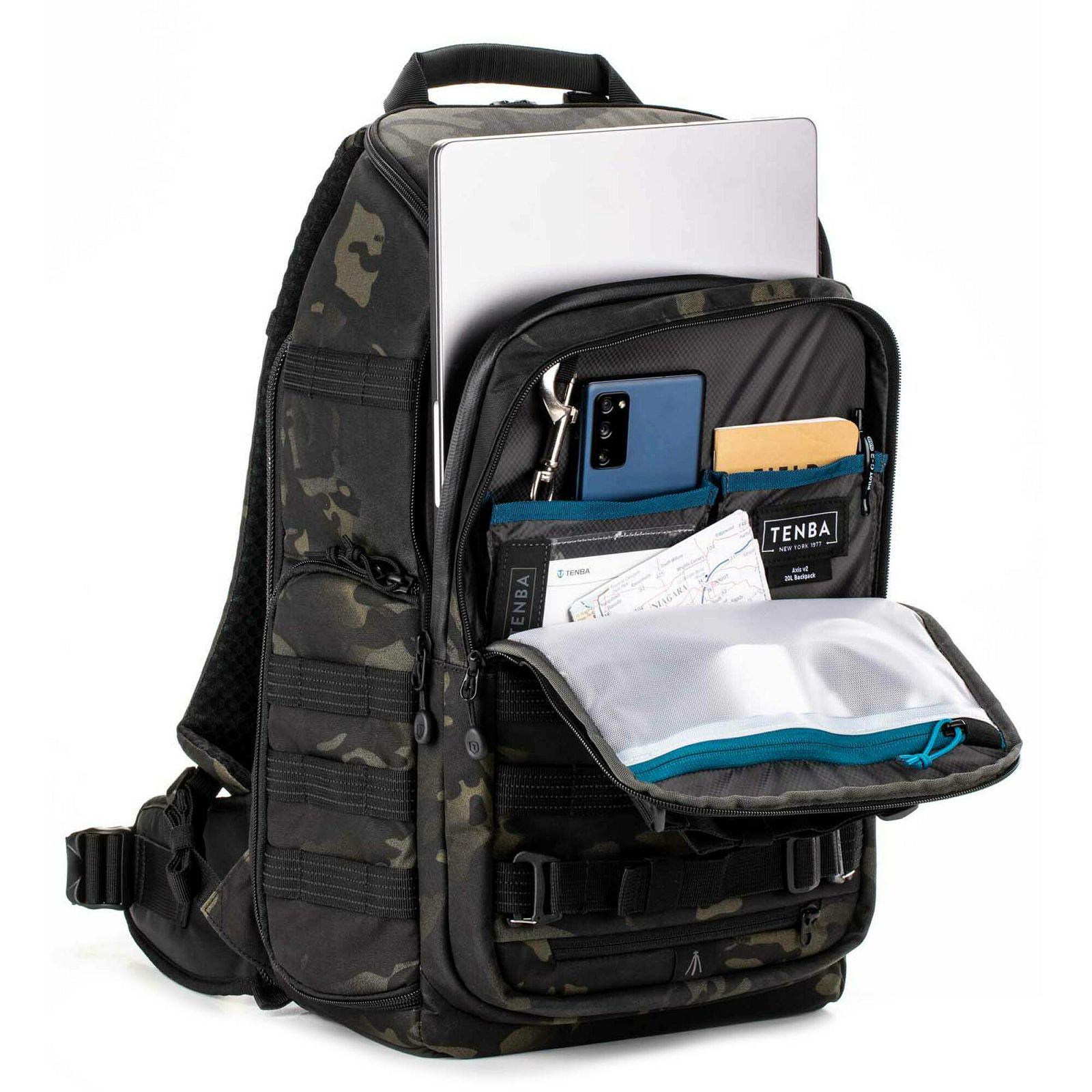 Tenba Axis v2 20L Backpack MultiCam Black