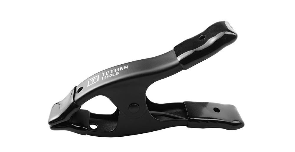 Tether Tools 2 Rock Solid A Spring Clamp Black (RSPC2F-BLK)