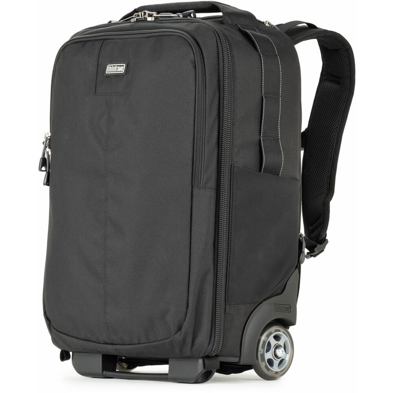 Think Tank Essentials Convertible Rolling Backpack Black