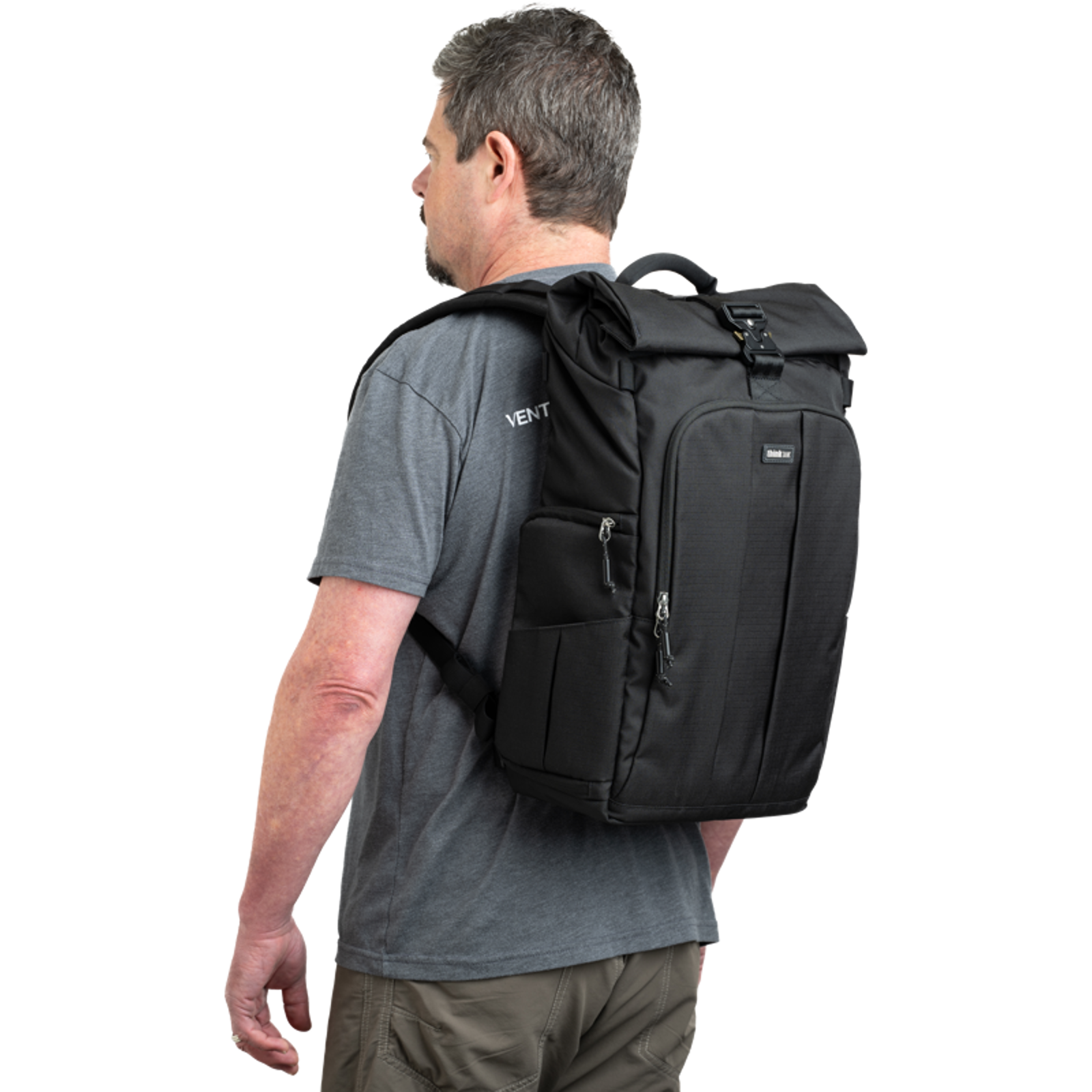 Think Tank FocusPoint 30L Hybrid RollTop Backpack Urban Rust