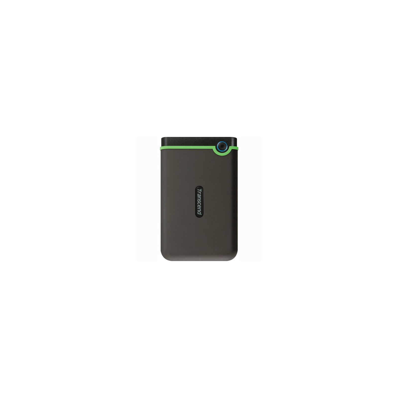TRANSCEND USB HDD, StoreJet 25M3, 2TB, USB3.0 Iron Gray/Green