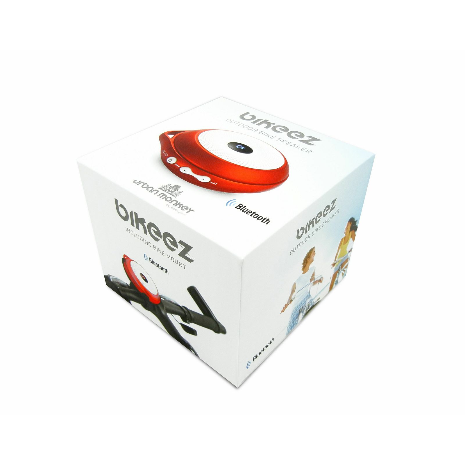 Urban Monkey BIKEEZ red bluetooth hands-free zvučnik za biciklu 600mAh 30m domet (53130)