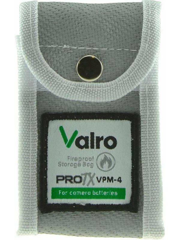 Valro ProTx fireproof storage bag for Camera battery IATA certified vatrootporna vreća za čuvanje i skladištenje baterija (VPM-4)