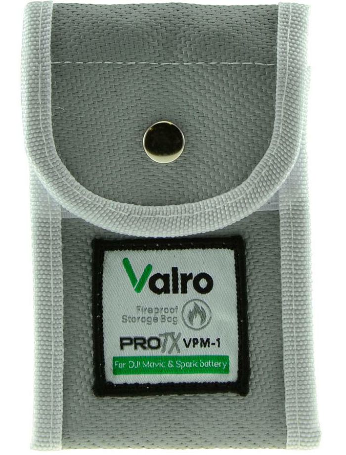 Valro ProTx fireproof storage bag for DJI Mavic and Spark battery IATA certified vatrootporna vreća za čuvanje i skladištenje baterija (VPM-1)