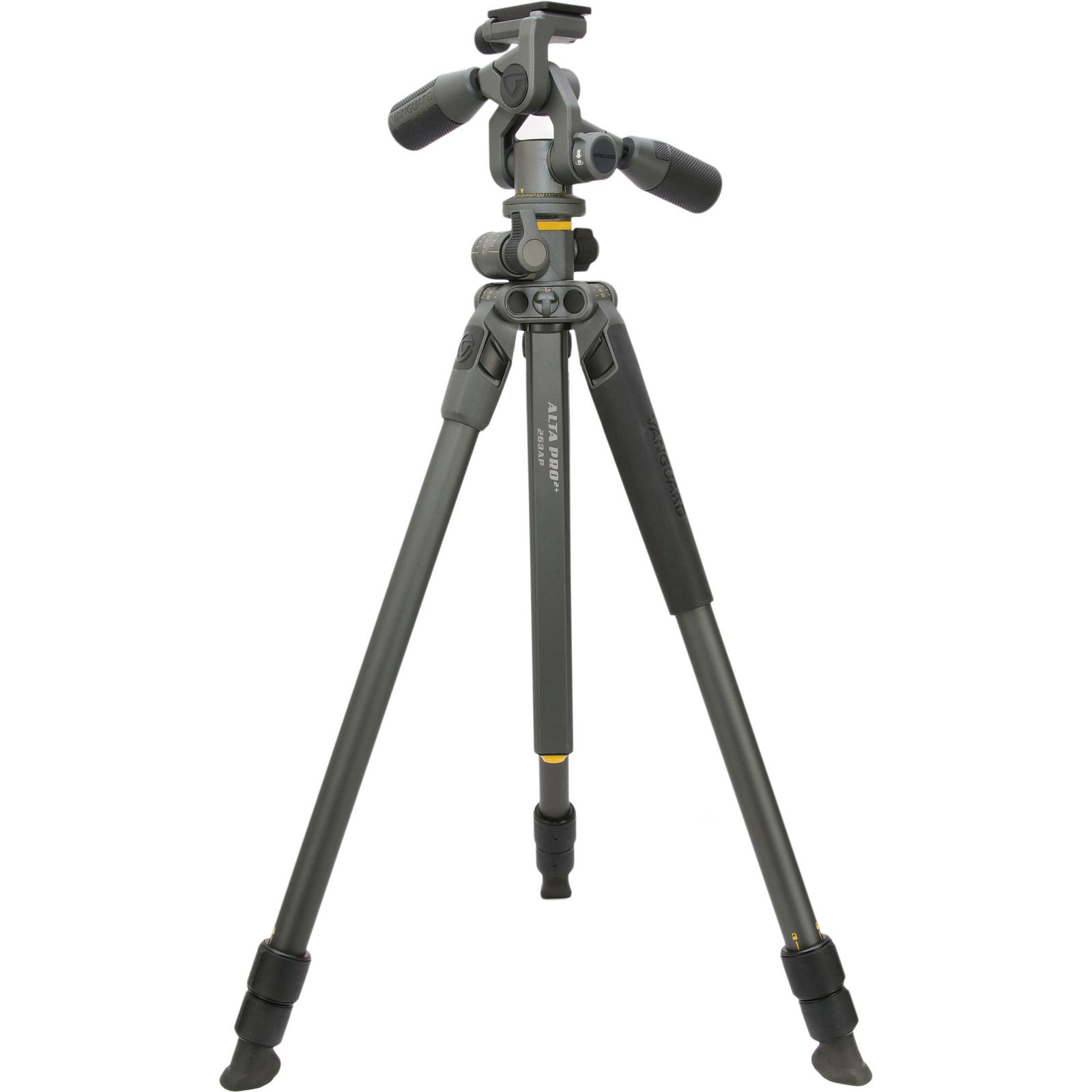 Vanguard Alta Pro 2+ 263AP KIT 175cm 5kg 3-Section Aluminum Tripod aluminijski stativ s PH-32 3-Way Pan-and-Tilt Head glavom za fotoaparat