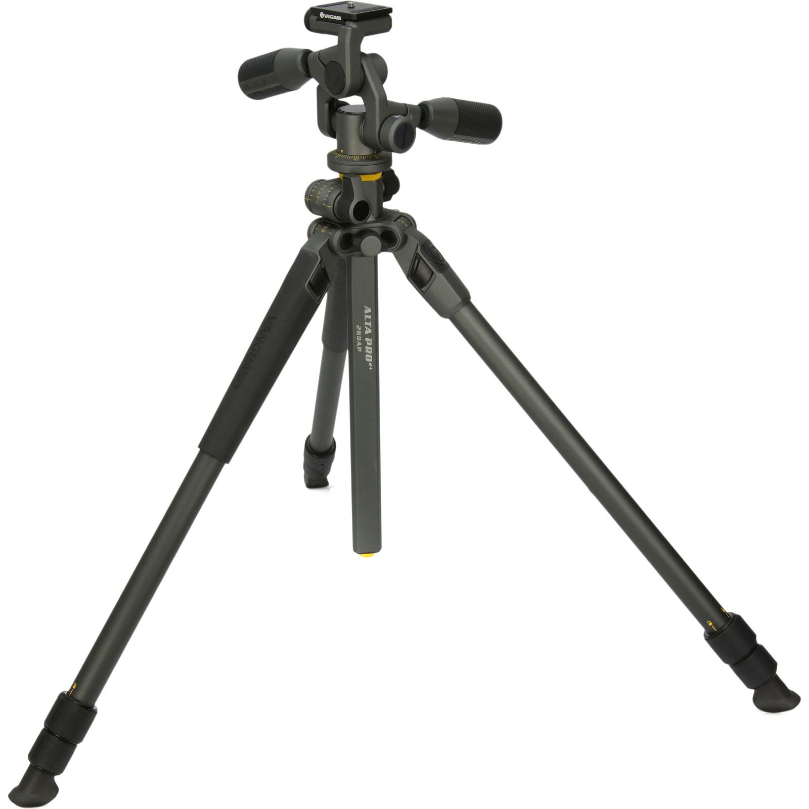 Vanguard Alta Pro 2+ 263AP KIT 175cm 5kg 3-Section Aluminum Tripod aluminijski stativ s PH-32 3-Way Pan-and-Tilt Head glavom za fotoaparat