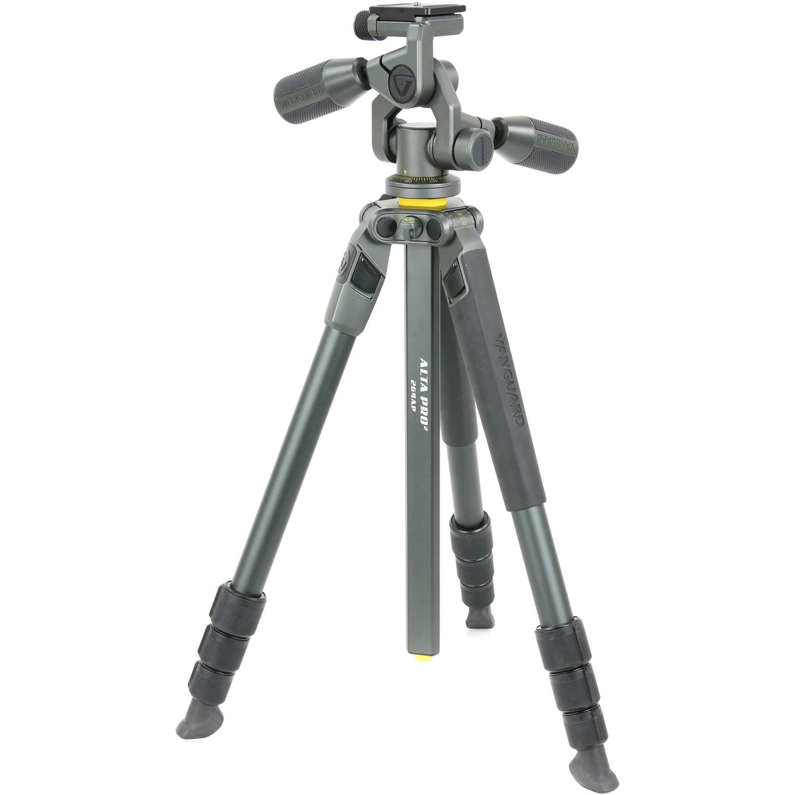 Vanguard Alta Pro 2 264AP KIT 164cm 5kg 4-Section Aluminum Tripod aluminijski stativ s PH-32 3-Way Pan-and-Tilt Head glavom za fotoaparat