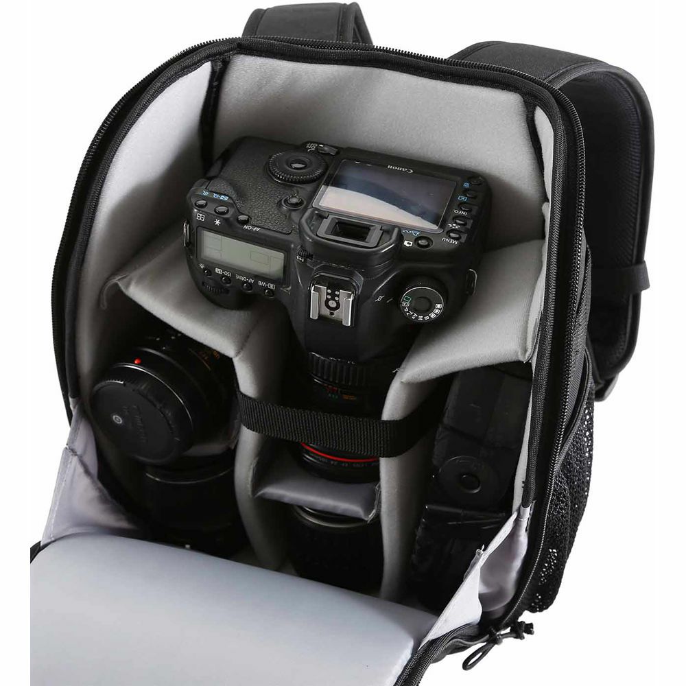 Vanguard BIIN II 50 Black crni ruksak za DSLR fotoaparat i foto opremu