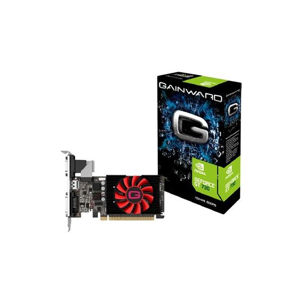 VC GAINWARD nVidia GeForce GT730, PCI-e, 1Gb GDDR5/64bit, 902/2500MHz, Dual-link DVI-D/HDMI/VGA