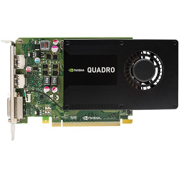 VC NVIDIA Quadro  K2200 4 GB GDDR5/128-bit, DVI-I (1), DP 1.2 (2)/Single Slot