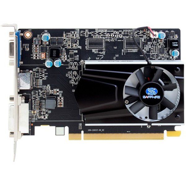 VC SAPPHIRE AMD Radeon R7 240 1G DDR3 PCI-E HDMI / DVI-D / VGA WITH BOOST, 780MHz / 900MHz, 64-bit, 1 slot active, LITE