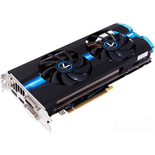 VC SAPPHIRE AMD Radeon VAPOR-X R9 270 2G GDDR5 PCI-E DVI-I / DVI-D / HDMI / DP OC WITH BOOST (UEFI), 1000MHz (1070MHz) / 1450MHz, 256-bit, 2 slot active, LITE