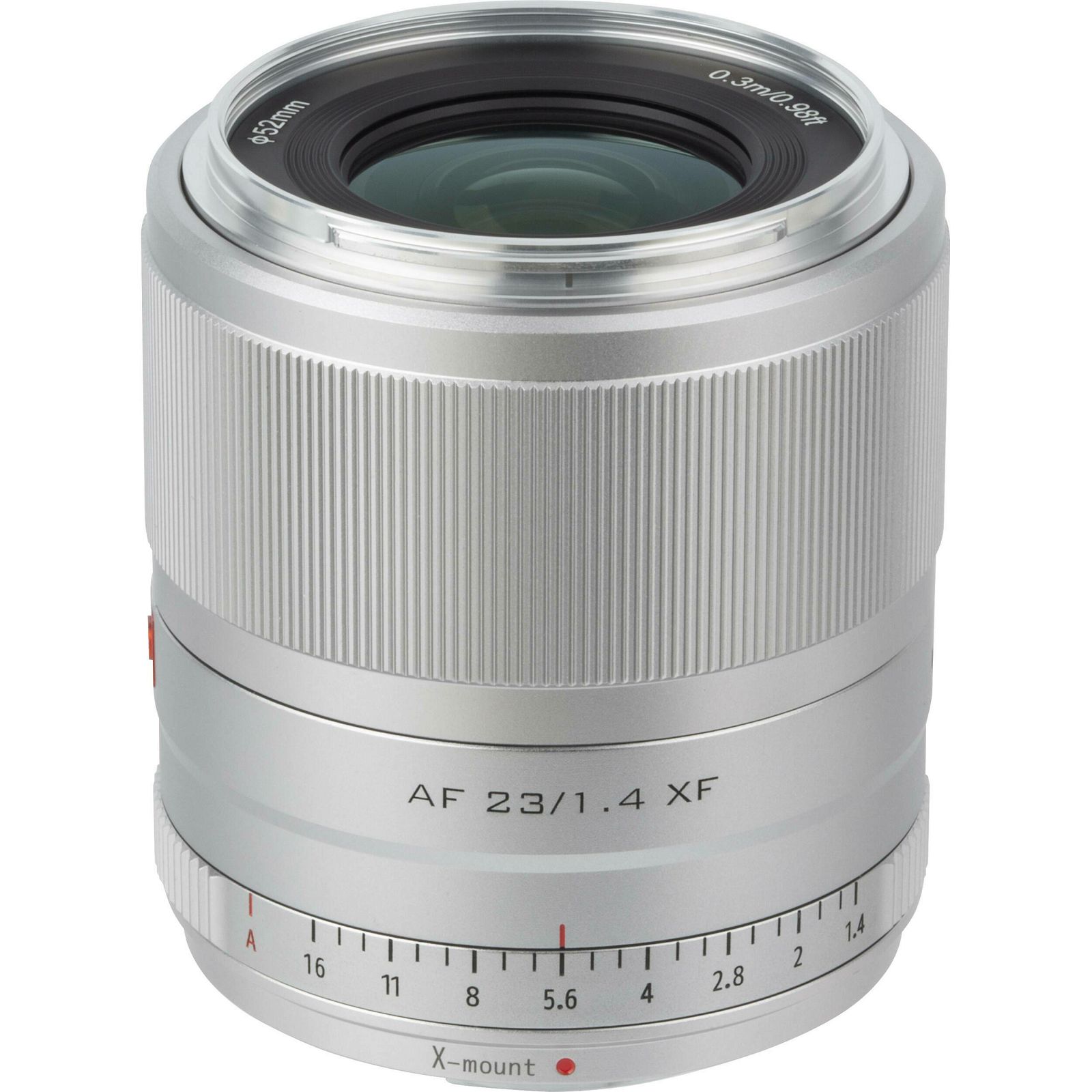 Viltrox AF 23mm f/1.4 XF Silver objektiv za Fujifilm X-mount (AF 23/1.4 XF S)