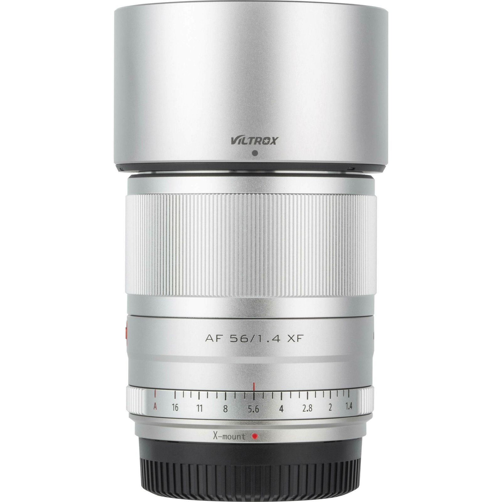 Viltrox AF 56mm f/1.4 XF Silver objektiv za Fujifilm X-mount (AF 56/1.4 XF S)