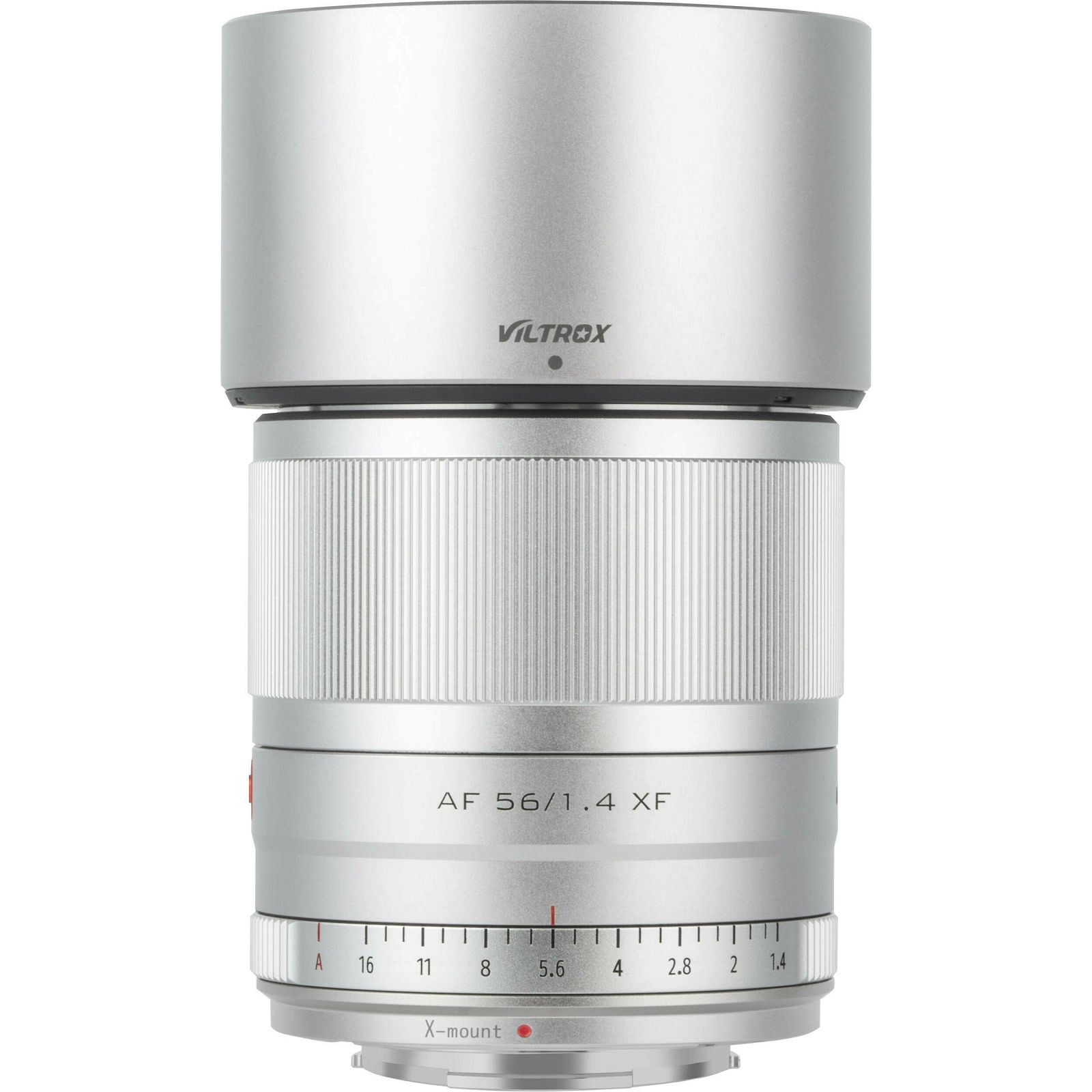 Viltrox AF 56mm f/1.4 XF Silver objektiv za Fujifilm X-mount (AF 56/1.4 XF S)