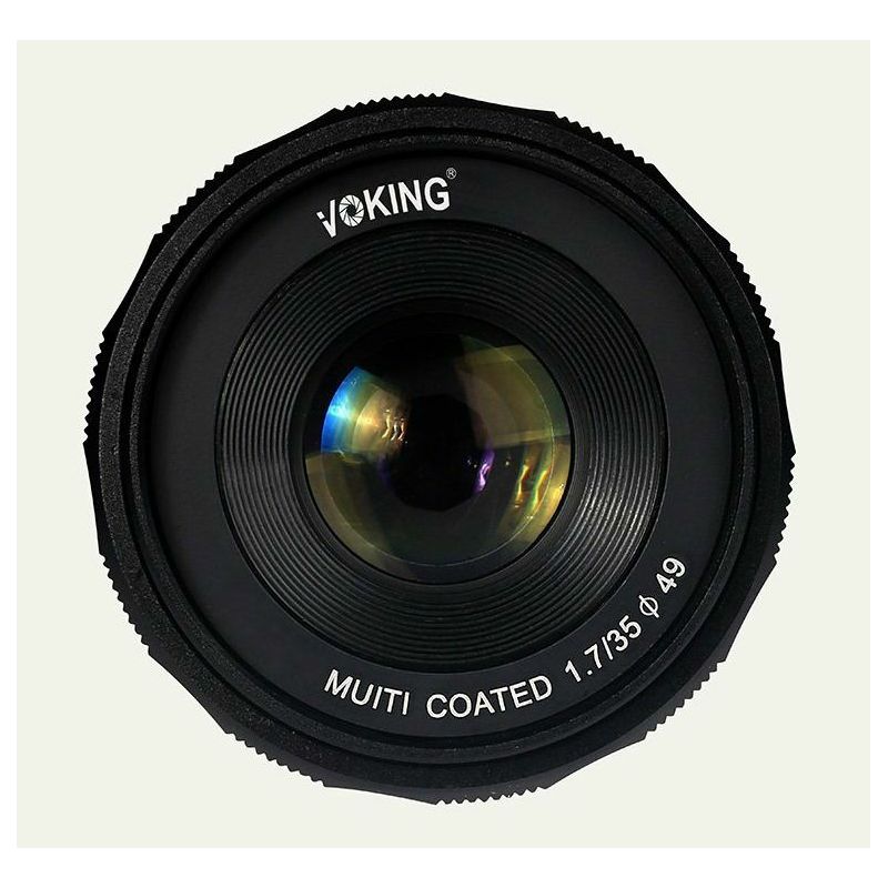 Voking 35mm F1.7 širokokutni objektiv za Canon EOS M (VK35-1.7-C)
