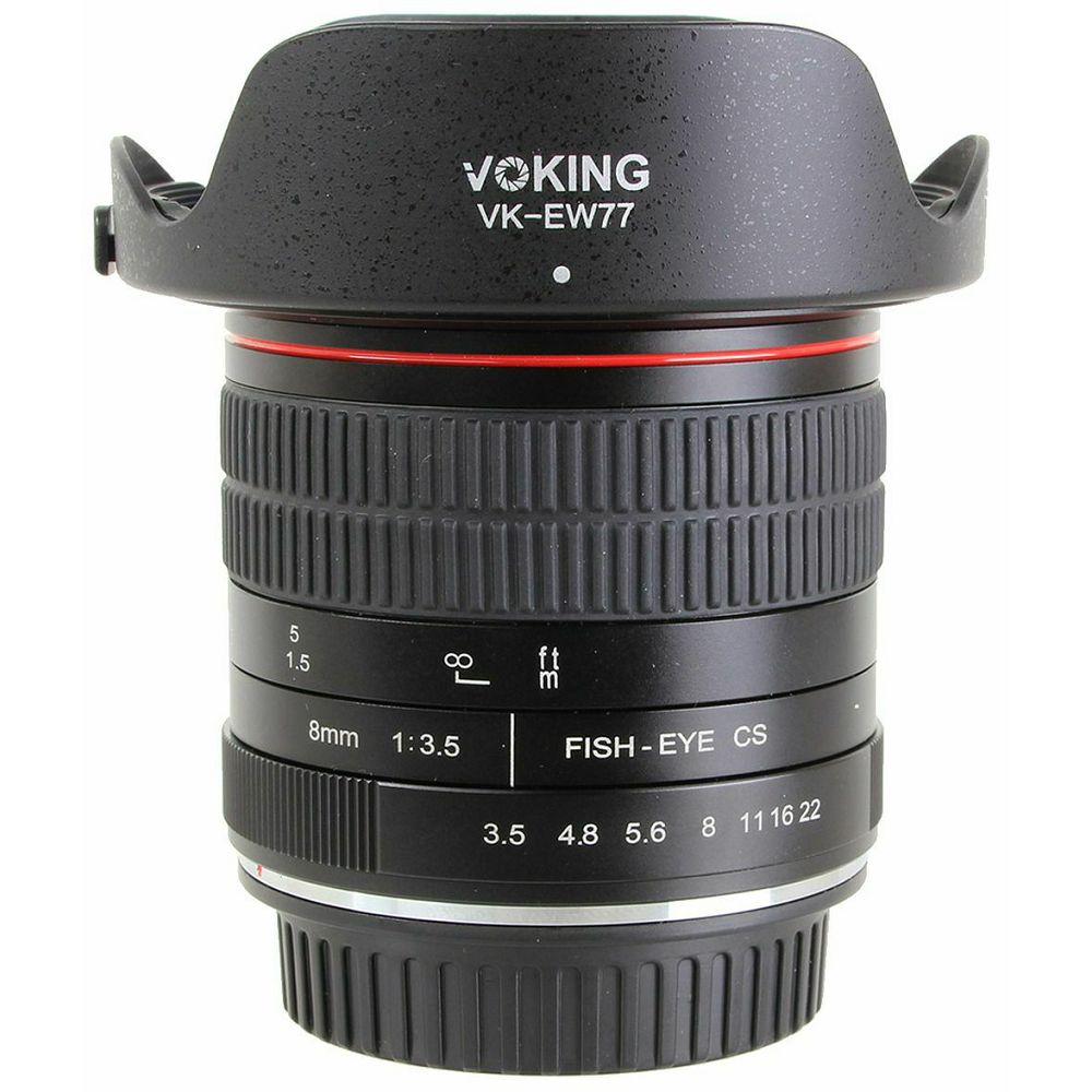 Voking 8mm F3.5 fisheye objektiv za Canon EF (VK8-3.5-C) Fish-Eye lens